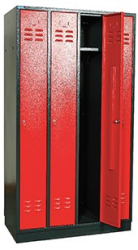 Kovov� �atn�kov� skri�a 4-dverov�, na sokli, RAL 7016/3000, CYL