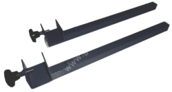 Dr�iak perforovanej steny na bukov� dosku, RAL 7016