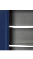 Pozinkovan� polica do kovovej skrine na spisy a n�radie PREMIUM LINE