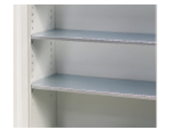 Pozinkovan� polica do kovovej kancelarskej skrine T600