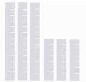 Deliace prie�ky do z�suviek kovov�ho voz�ka Basic, Pozinkovan�