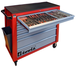 Dielensk� pojazdn� voz�k na n�radie 4tools 5motion, RAL 3000/7001