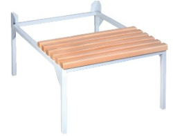 Kovov� �atn�kov� lavi�ka pod 2 - dverov� �atn�k GS2 600, RAL 7035