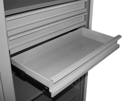 Z�suvka do kovovej dielenskej skrine UNIVERSAL 580, RAL 3000