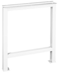 Kovov� noha na dielensk� pracovn� st�l, pevn�, RAL 7035