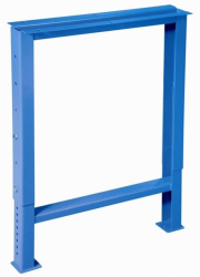 Kovov� noha na dielensk� pracovn� st�l, nastavite�n�, RAL 5015