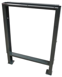 Kovov� noha na dielensk� pracovn� st�l, nastavite�n�, RAL 7016