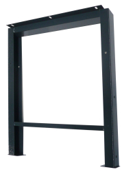 Kovov� noha na dielensk� pracovn� st�l, pevn�, RAL 7016