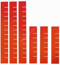 Deliace prie�ky do z�suviek kovov�ho voz�ka CLASSIC, RAL 3000