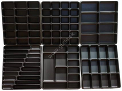 Sada PVC organiz�rov do kovov�ho voz�ka PV04