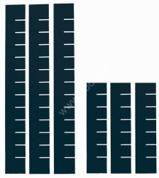 Deliace prie�ky do stolov�ch z�suviek, RAL 7016