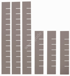 Deliace prie�ky do stolov�ch z�suviek, RAL 7001