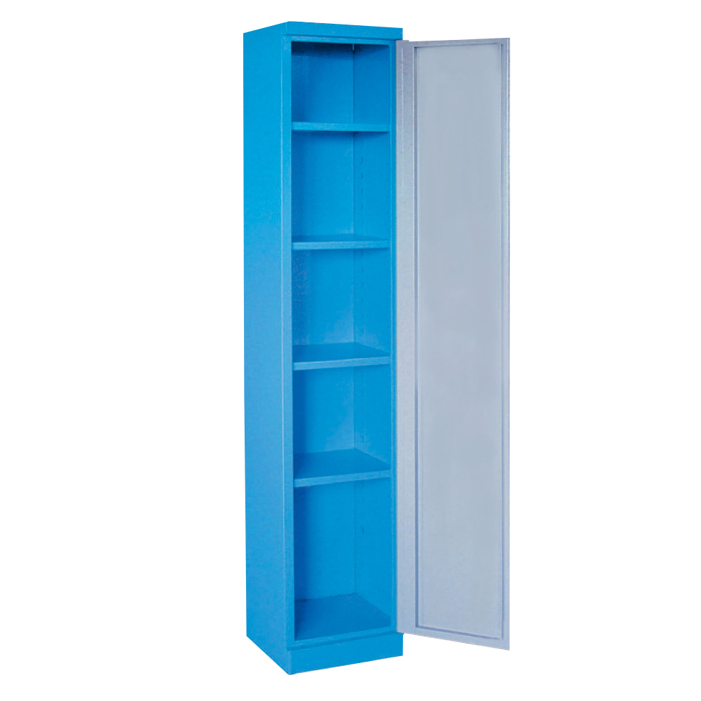 Kovov� kancel�rska archiva�n� skri�a 1-dverov�, �zka, uzamykate�n�,