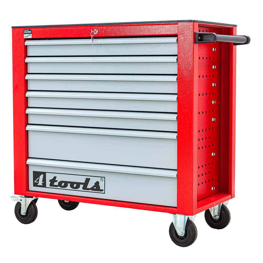 Dielensk� pojazdn� voz�k na n�radie 4tools 4motion, RAL 3000/7001-001