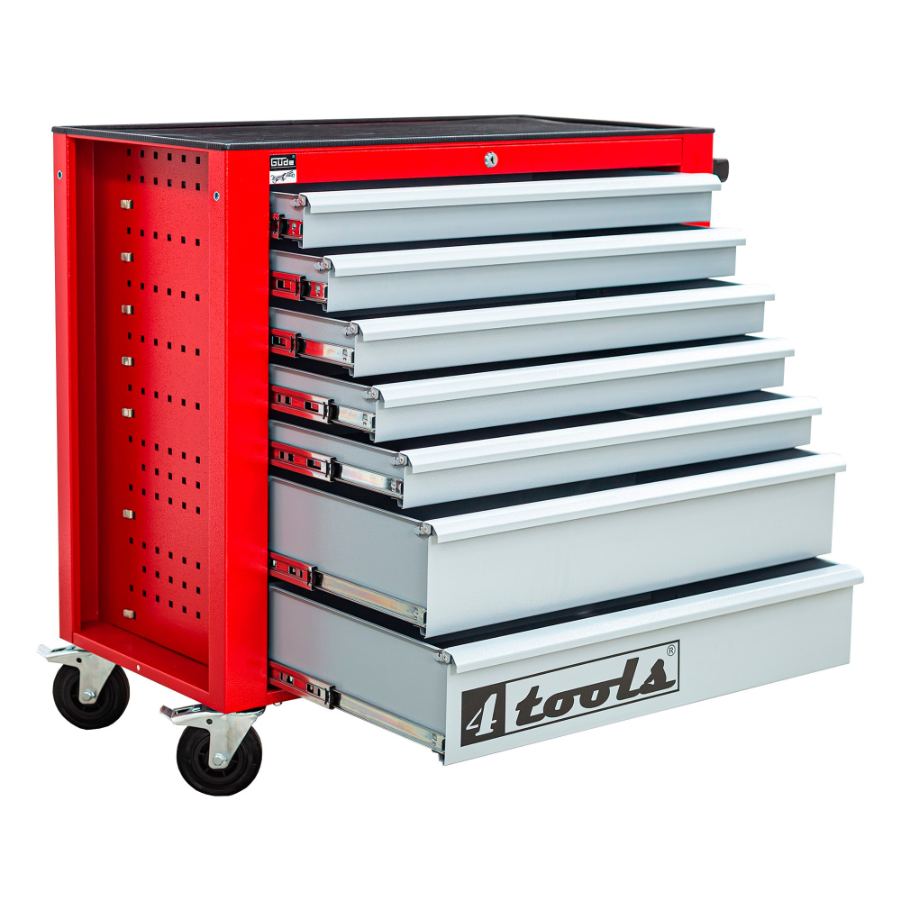 Dielensk� pojazdn� voz�k na n�radie 4tools 4motion, RAL 3000/7001-003