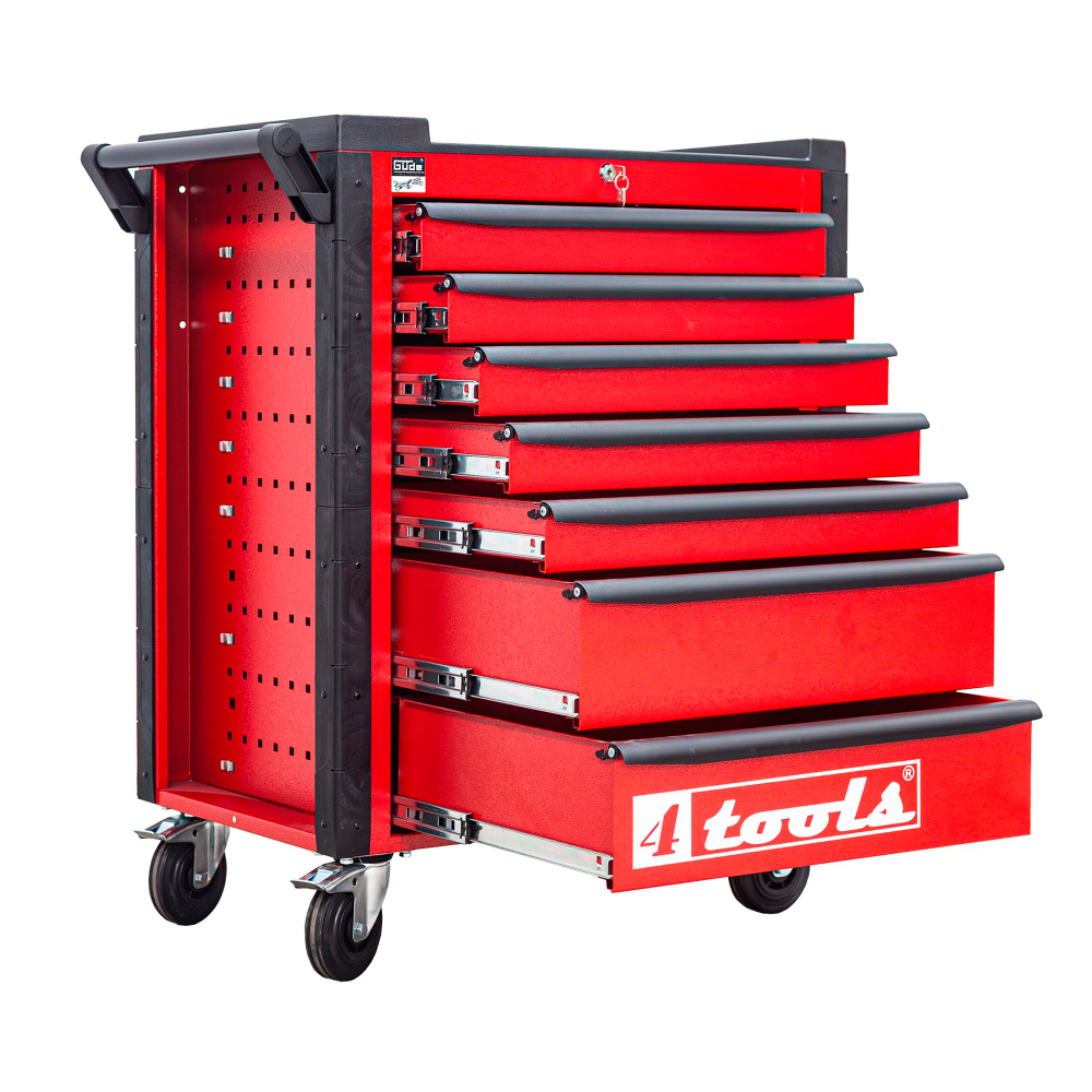 Dielensk� pojazdn� voz�k na n�radie 4tools SL04, RAL 3000/7016 003