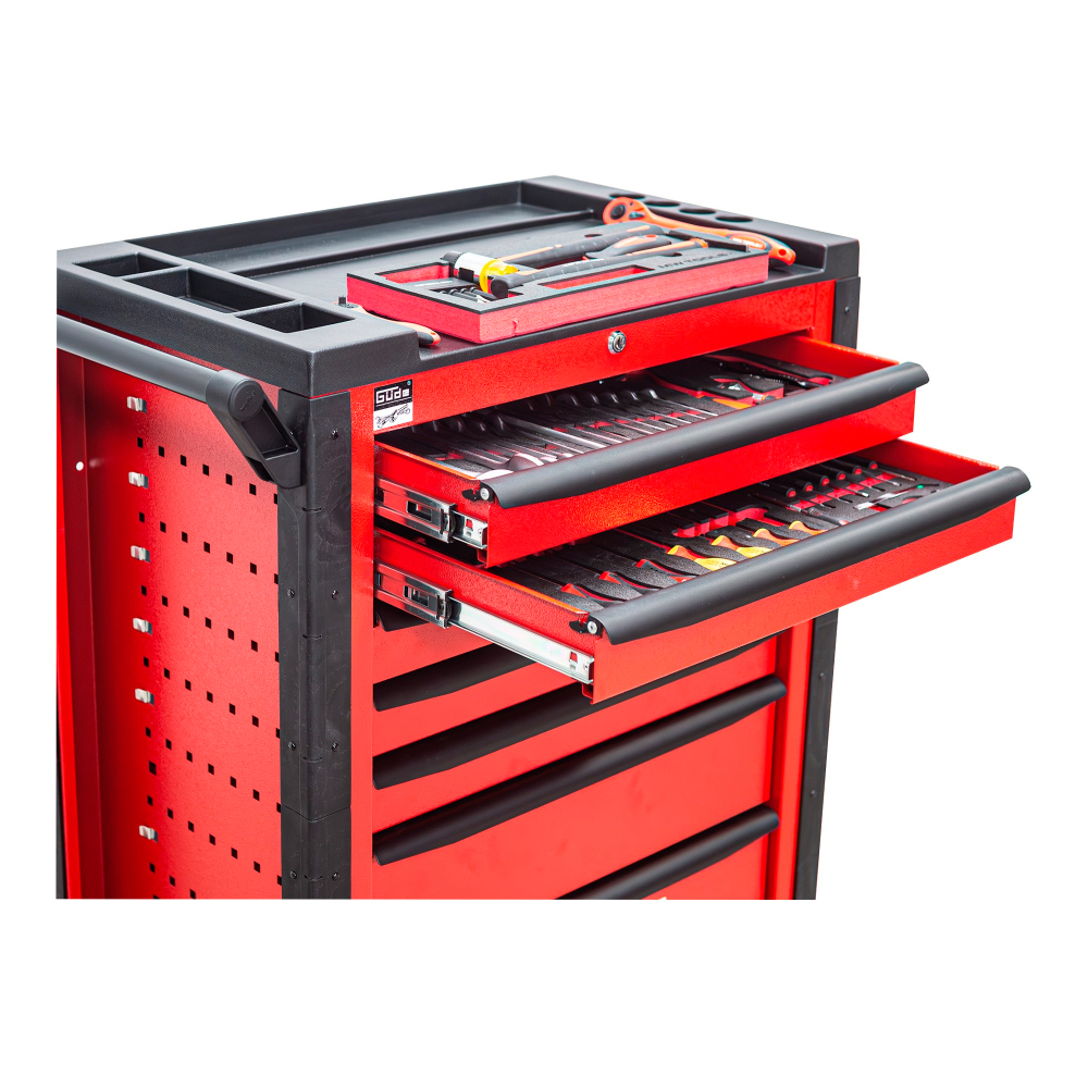 Dielensk� pojazdn� voz�k na n�radie 4tools SL04, RAL 3000/7016 004