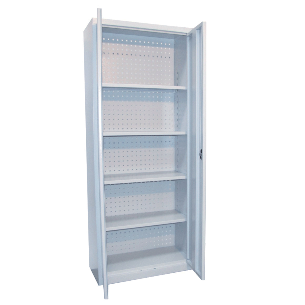 Kovov� dielensk� skri�a na n�radie a h��iky LIGHT, uzamykate�n�, RAL 7035/7035