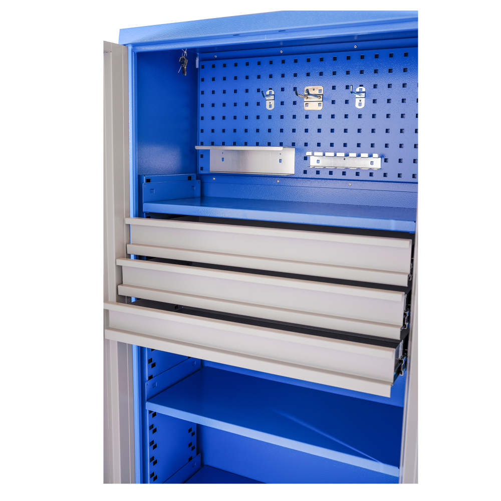 Kovov� dielensk� skri�a na n�radie UNIVERSAL 580, uzamykate�n� 04