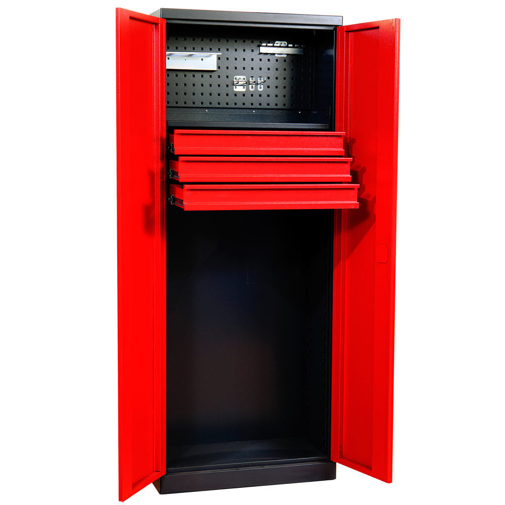 Kovov� dielensk� skri�a na n�radie UNIVERSAL 380, uzamykate�n�, RAL 7016/3000