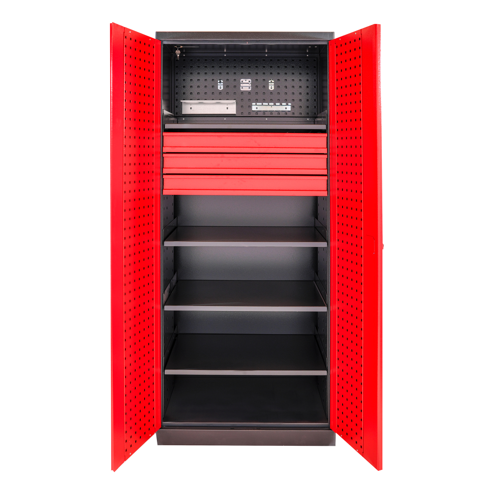 Kovov� dielensk� skri�a na n�radie UNIVERSAL 580, uzamykate�n�, RAL 7016/3000