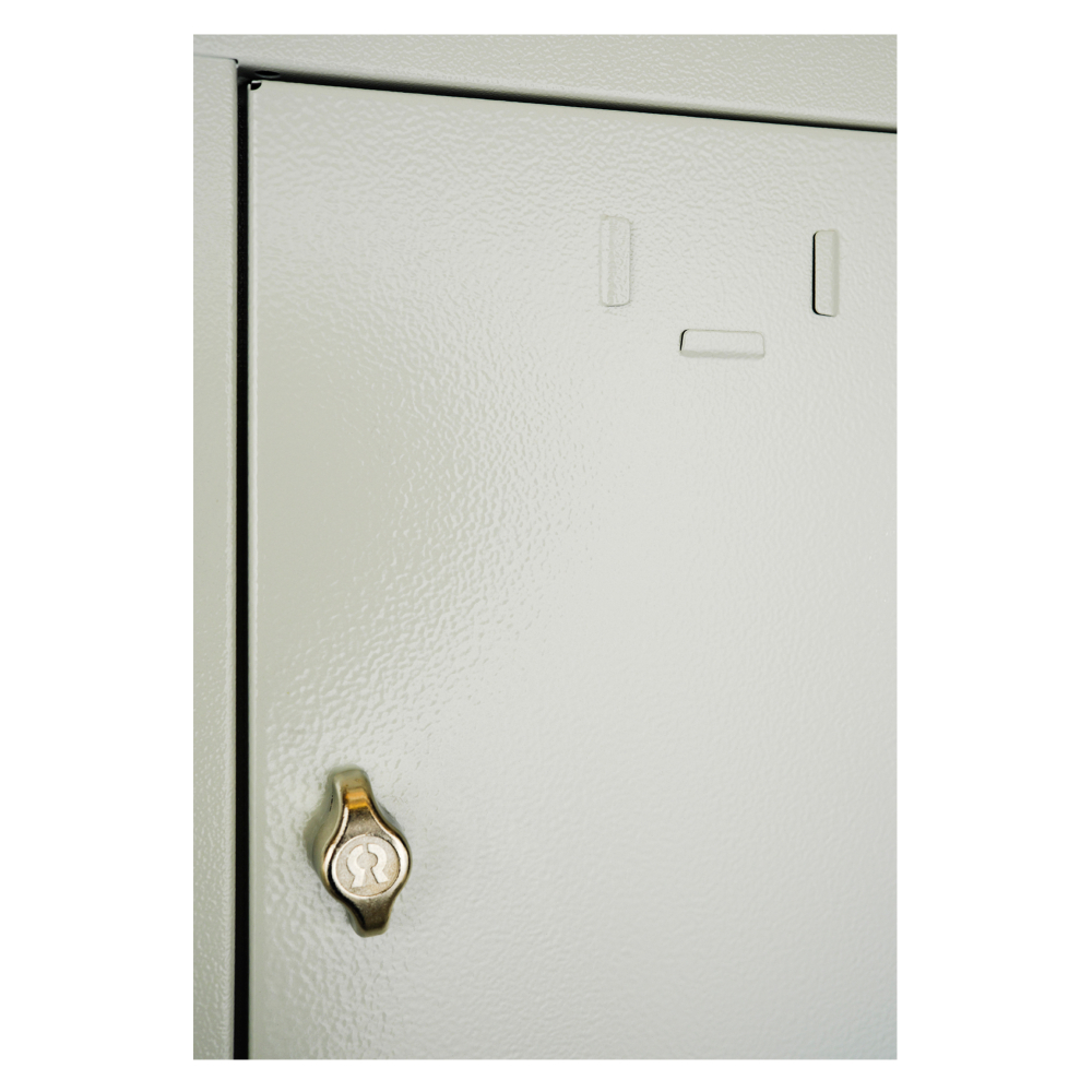 Kovov� �atn�kov� skri�a s odkladac�mi boxmi, 12-boxov�, uzamykate�n�, RAL 7035/7035 04