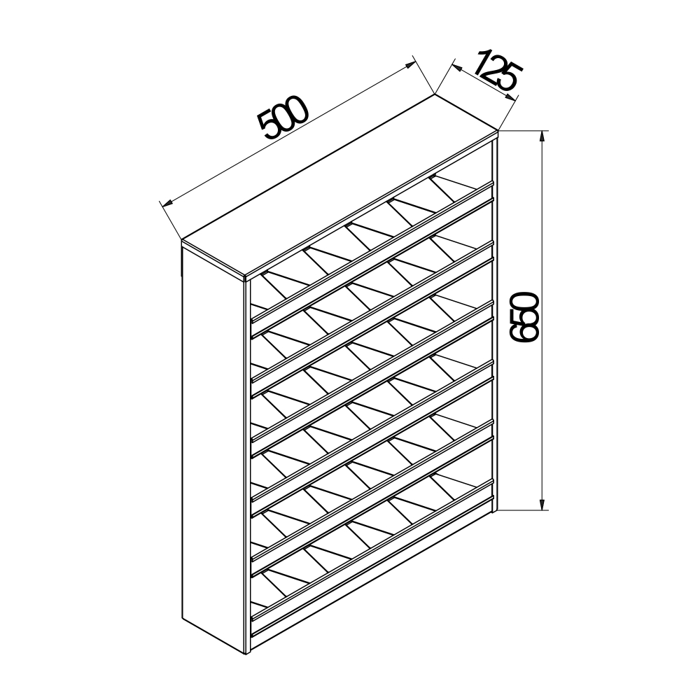 Kovov� dielensk� organiz�r na spojovac� materi�l a s��iastky - 36 priehradiek 02