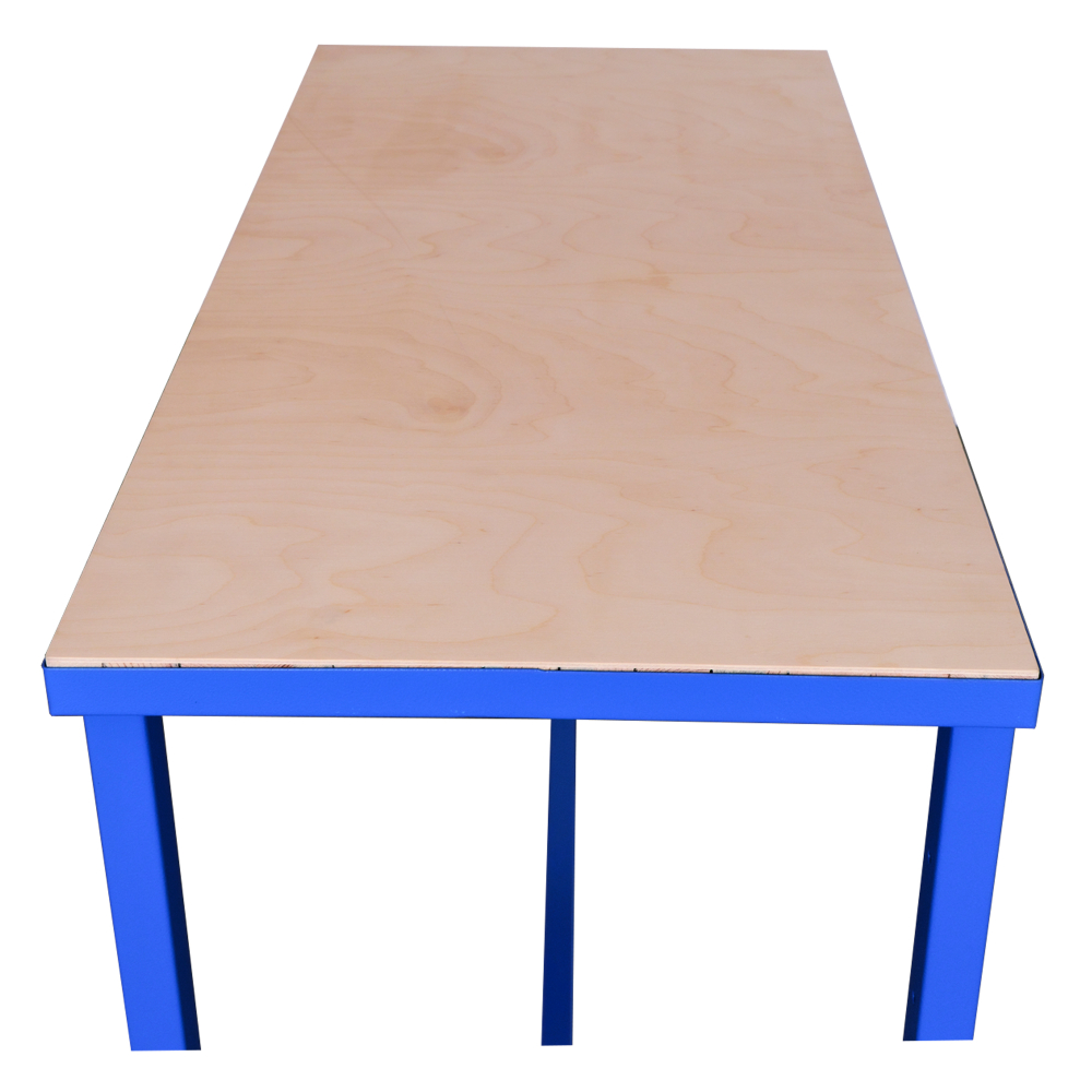 Kovov� dielensk� pracovn� st�l 1200 mm, RAL 5015, P1200S 03