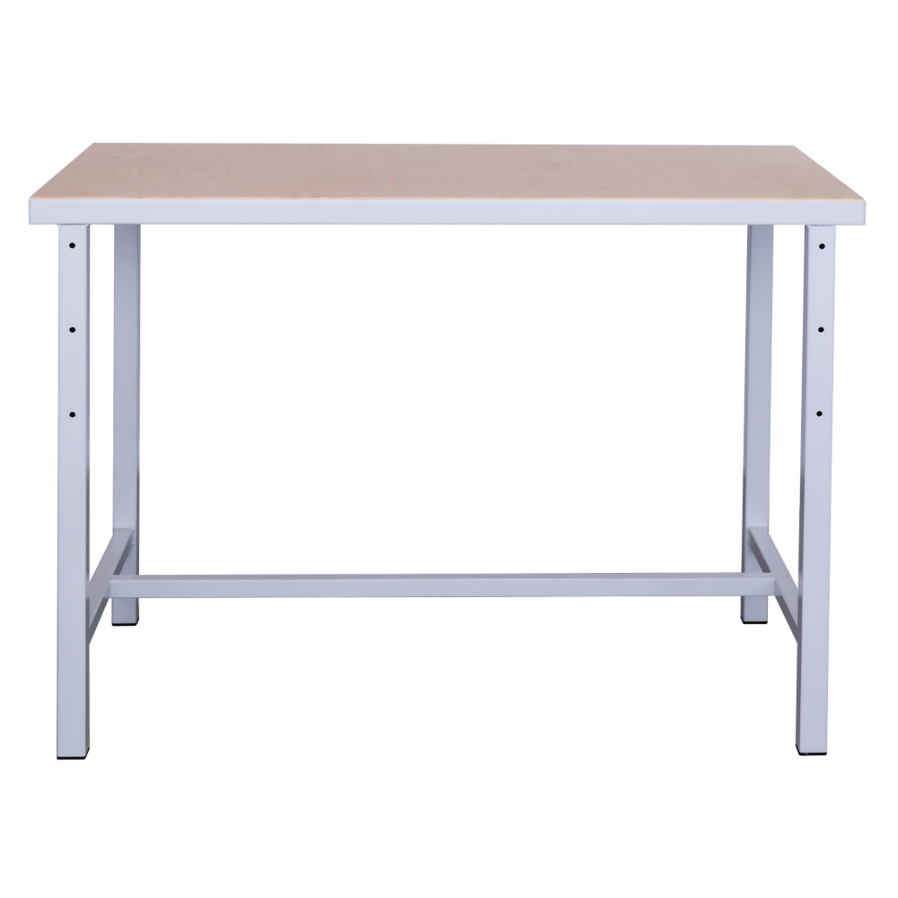 Kovov� dielensk� pracovn� st�l 1200 mm, RAL 7035, P1200S