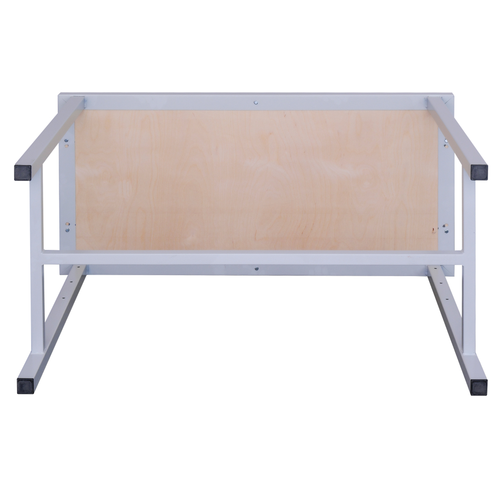 Kovov� dielensk� pracovn� st�l 1200 mm, RAL 7035, P1200S 06