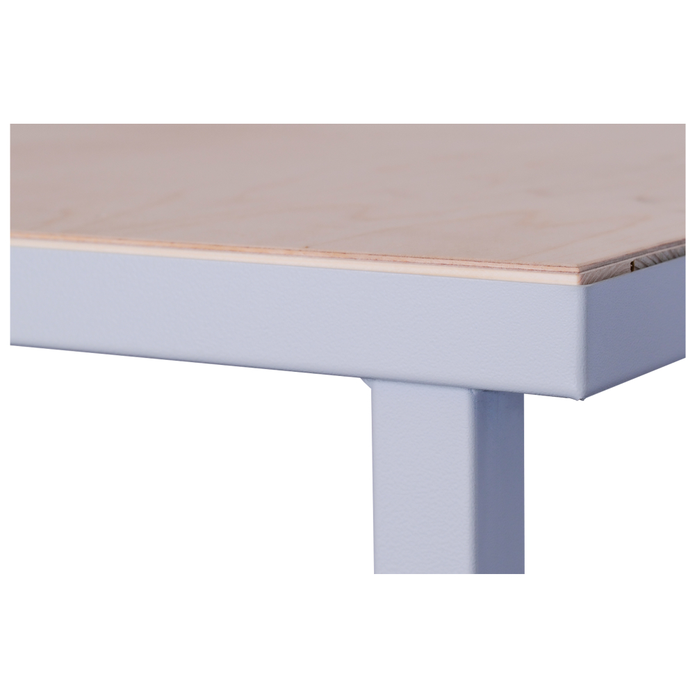 Kovov� dielensk� pracovn� st�l 1200 mm, RAL 7035, P1200S 04