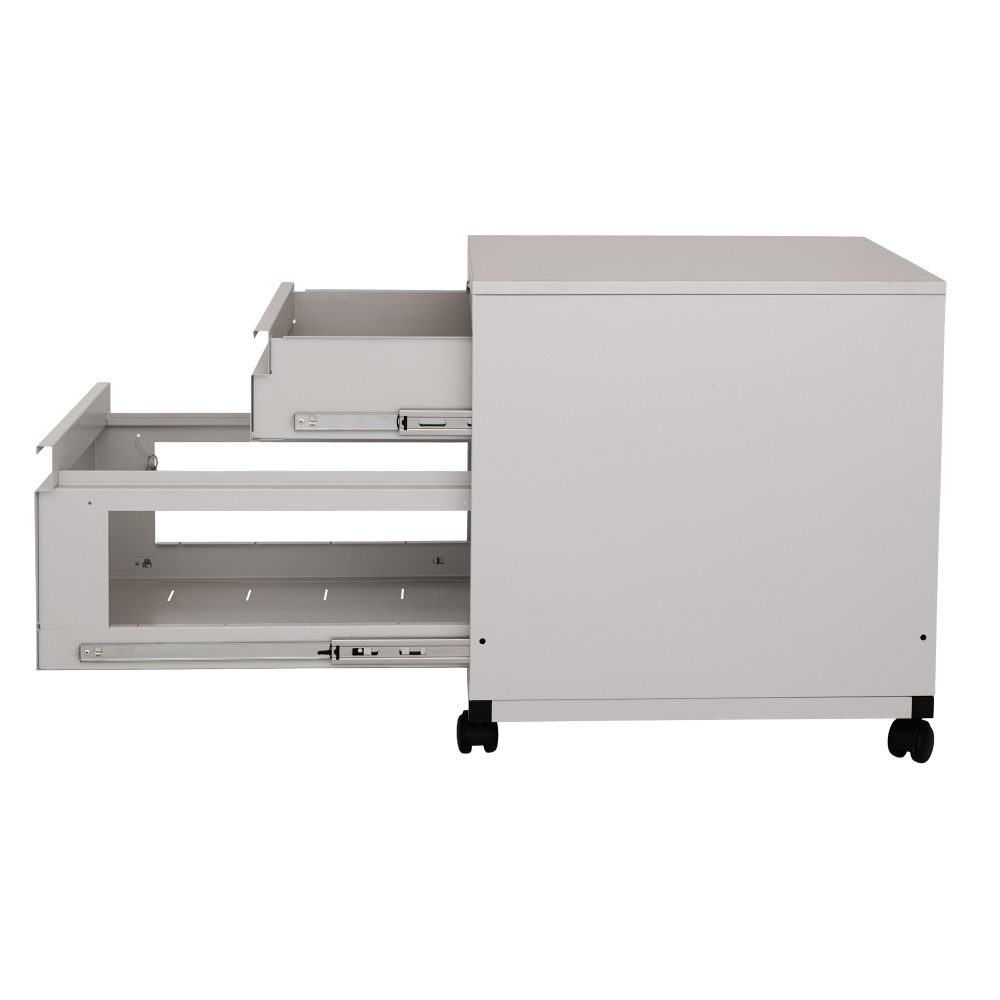 Kovov� stolov� kontajner na kolieskach, 2 � z�suvkov� 02