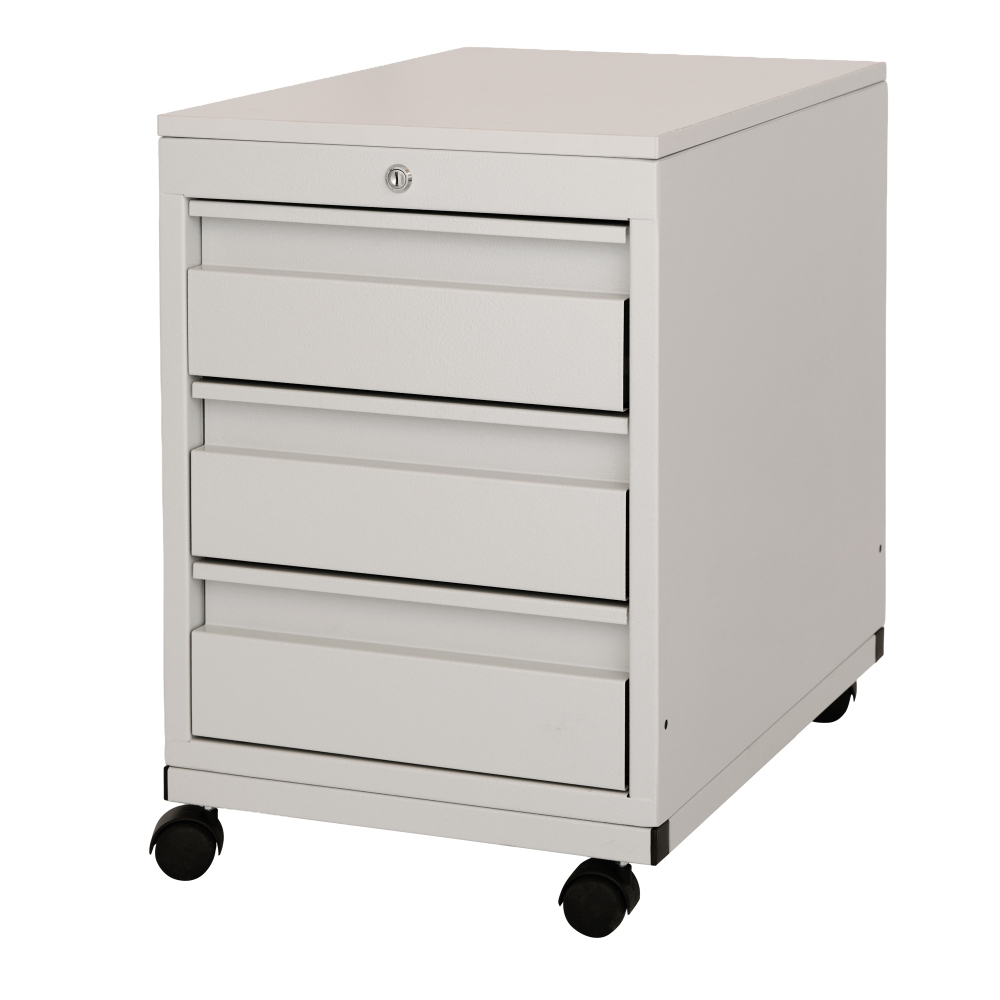 Kovov� stolov� kontajner na kolieskach, 3 � z�suvkov� 01