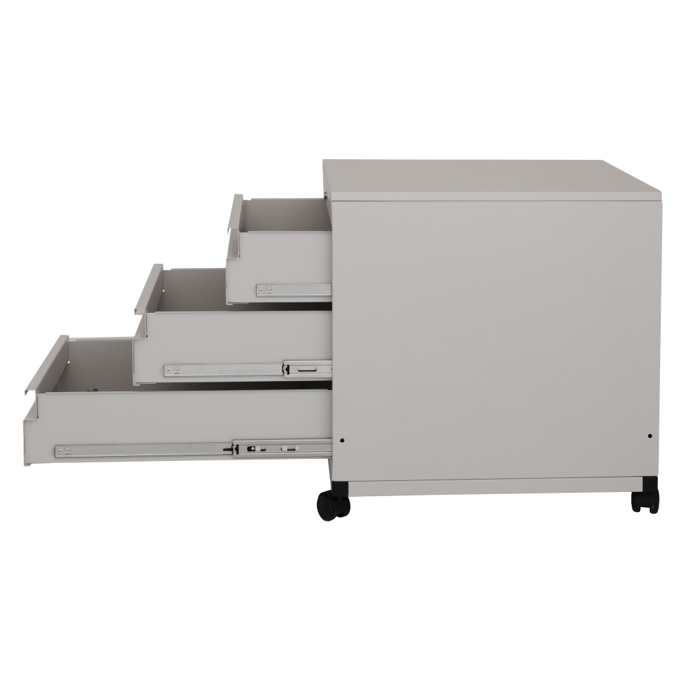 Kovov� stolov� kontajner na kolieskach, 3 � z�suvkov� 02