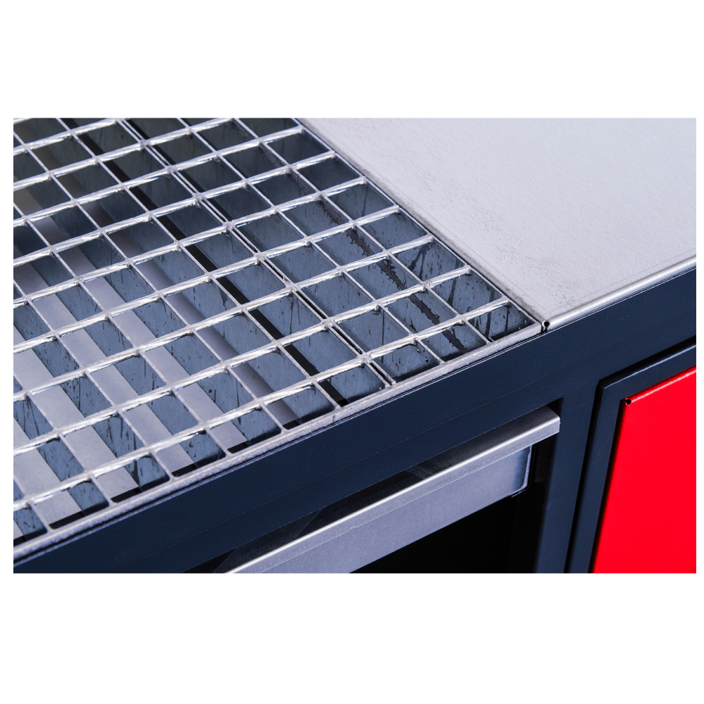Kovov� zv�rac� pracovn� st�l na br�senie a zv�ranie-300146 005