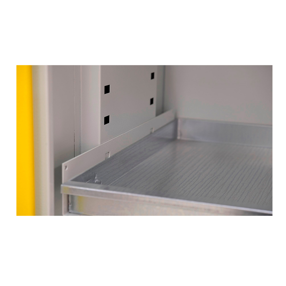 Pozinkovan� perforovan� dno do vani�ky pre kovov� chemick� skri�u, h�bka 580-02