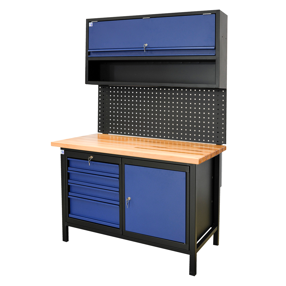 Zostava dielensk�ho n�bytku PREMIUM LINE ZDPS, RAL 9005/5003